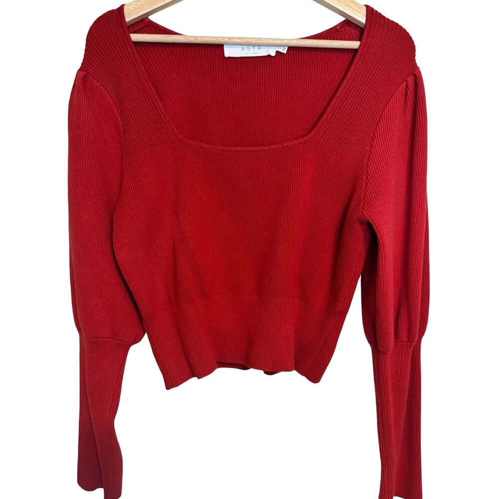 ASTR the Label Cropped Sweater, Size Large
